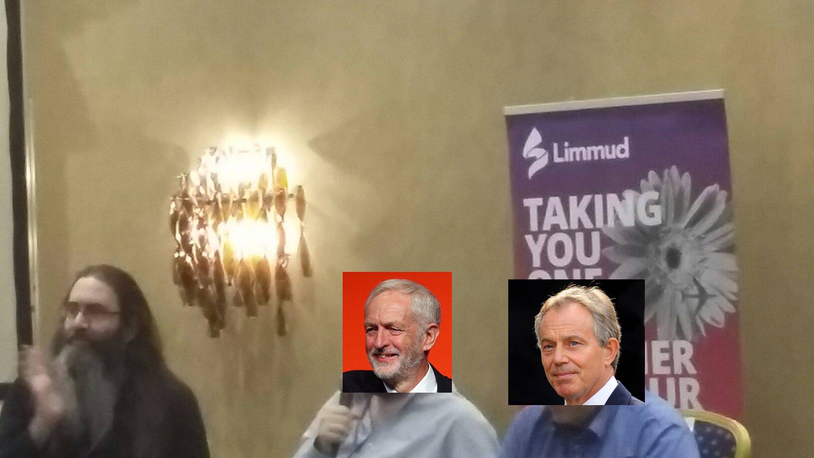 Keith moderates Dan Corbyn and Barnaby Blair at a Session at Limmud 2019
